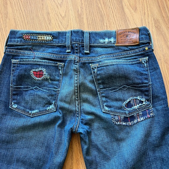 Lucky Brand Jeans Zoe Straight Low-Rise Slim Fit - Picture 9 of 11